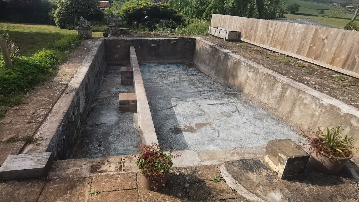 Pool Excavation for Natural Swimming Pond Conversion in Newport